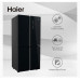 Fridge : Haier 531 Inverter Frost-Free Side-by-Side Refrigerator (HRB-550KG, Black,Convertible)